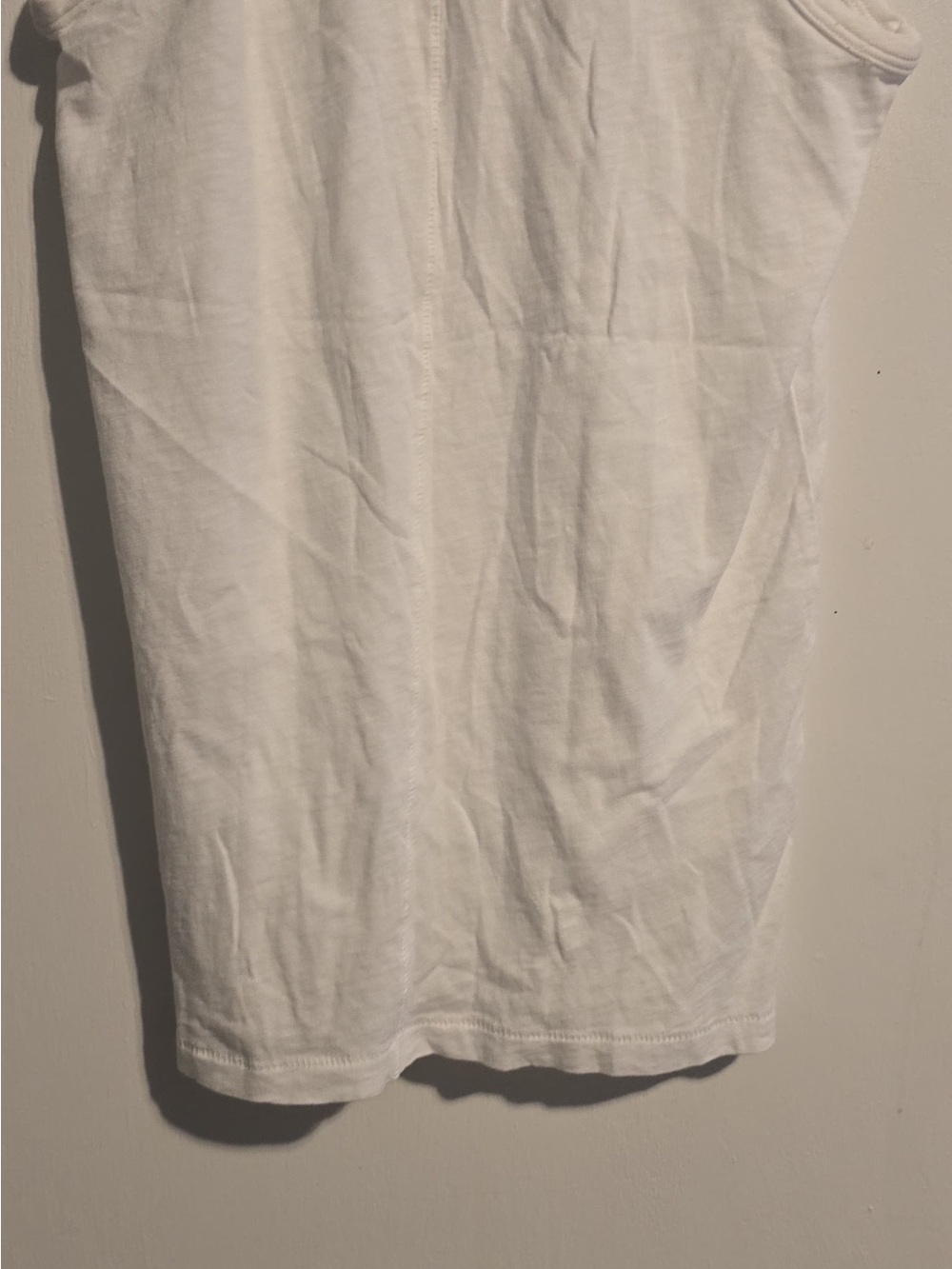 rag & bone White Ribbed High-Neck Tank - Picture 11 of 13